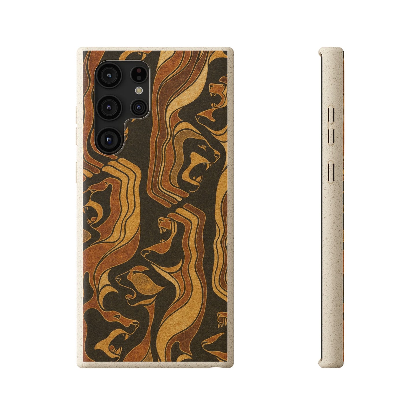 Wooden Wolves of Night - Biodegradable Case