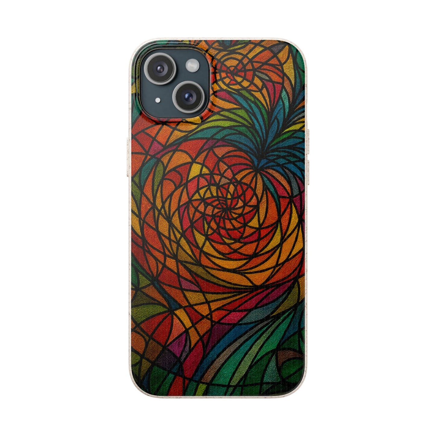 Stained Glass Abstract - Biodegradable Case