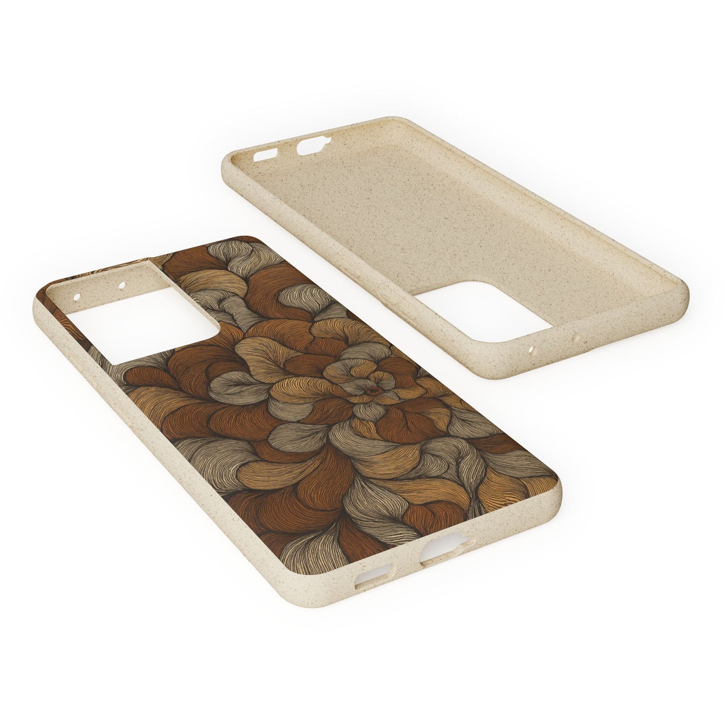 Earthy Mushroom Pedals - Biodegradable Case