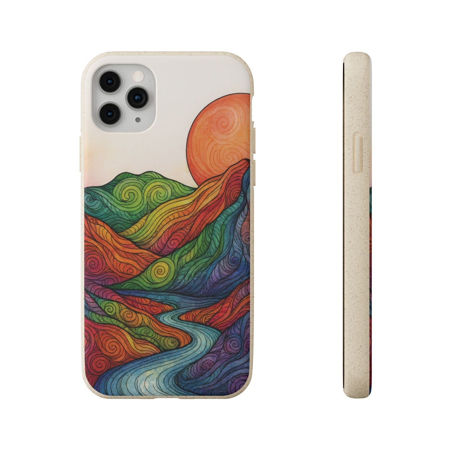 Watercolor Nature - Biodegradable Case