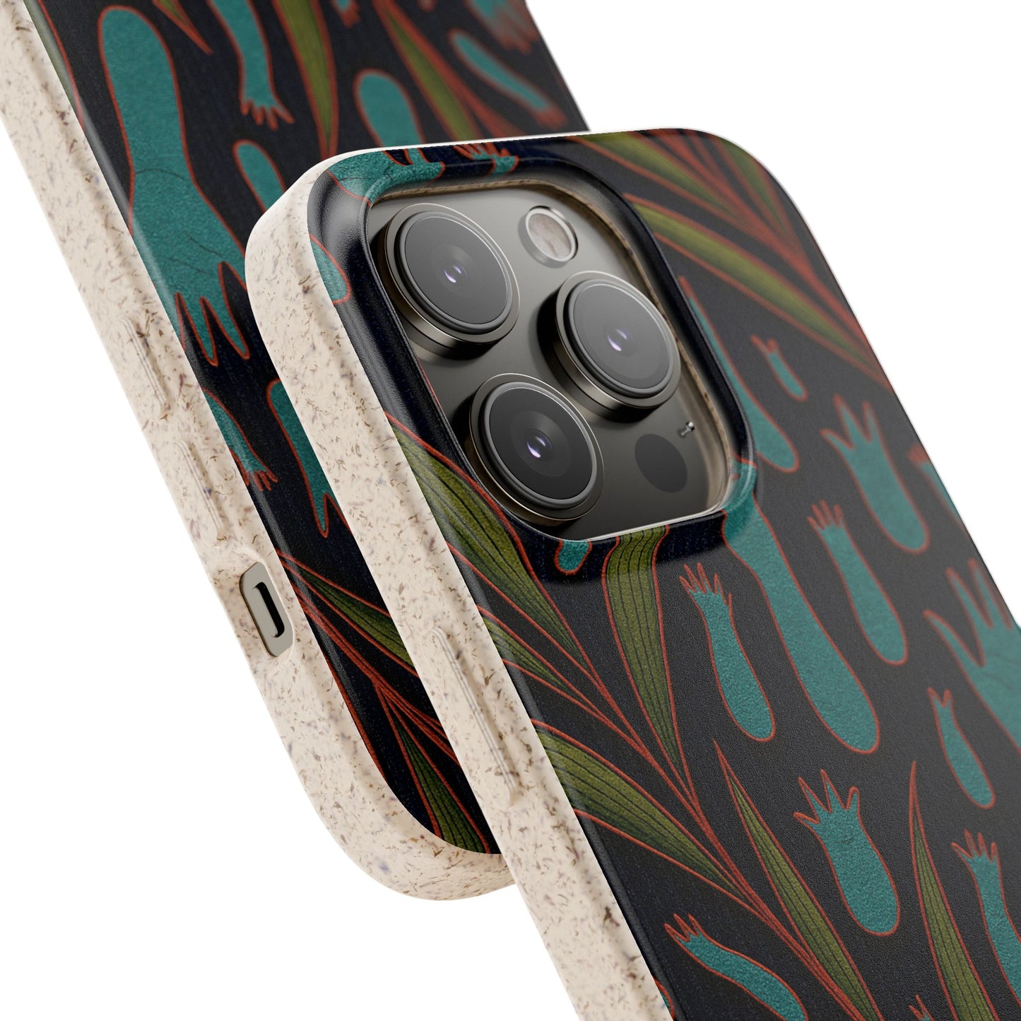 Handprints and Foliage - Biodegradable Case