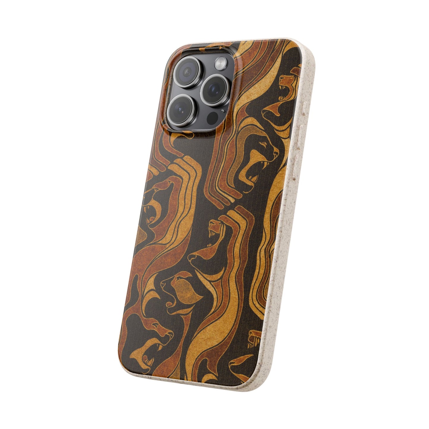 Wooden Wolves of Night - Biodegradable Case