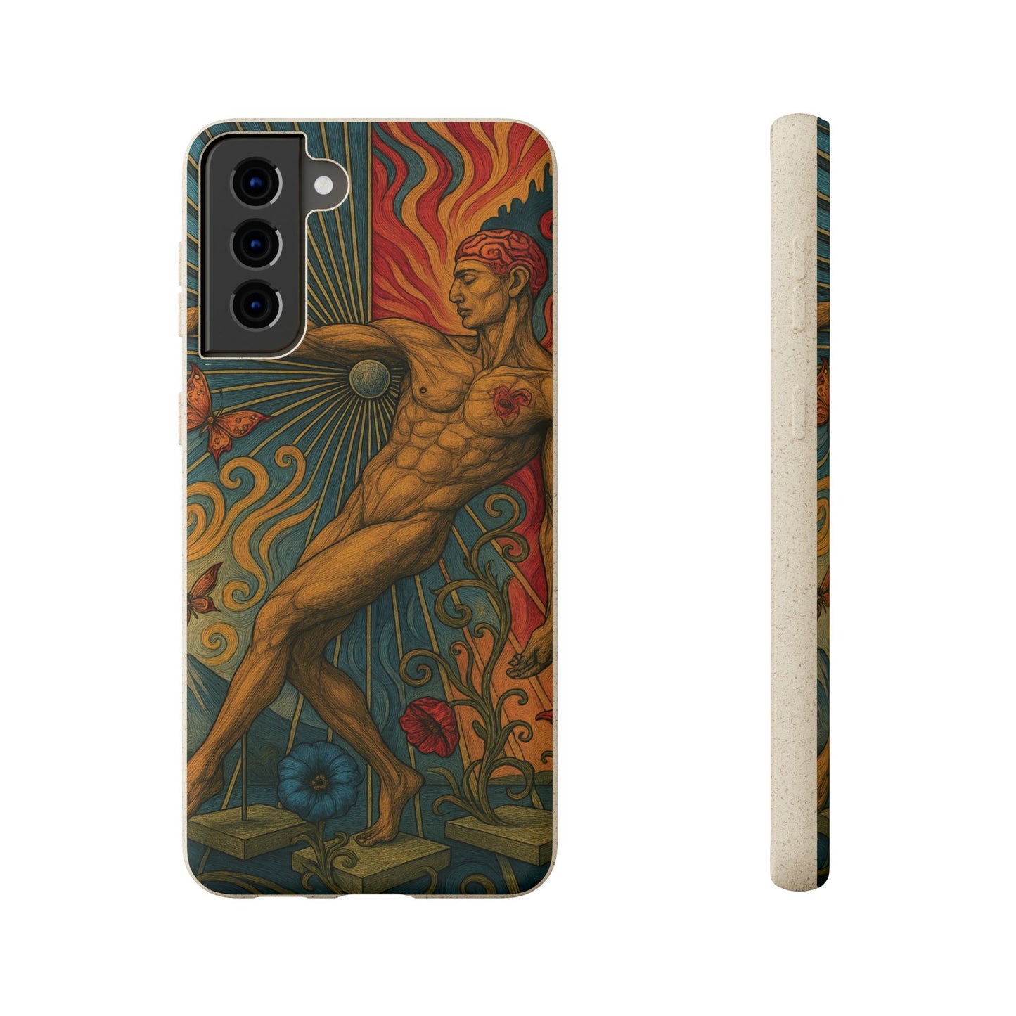 Mind, Spirit & Art - Biodegradable Case