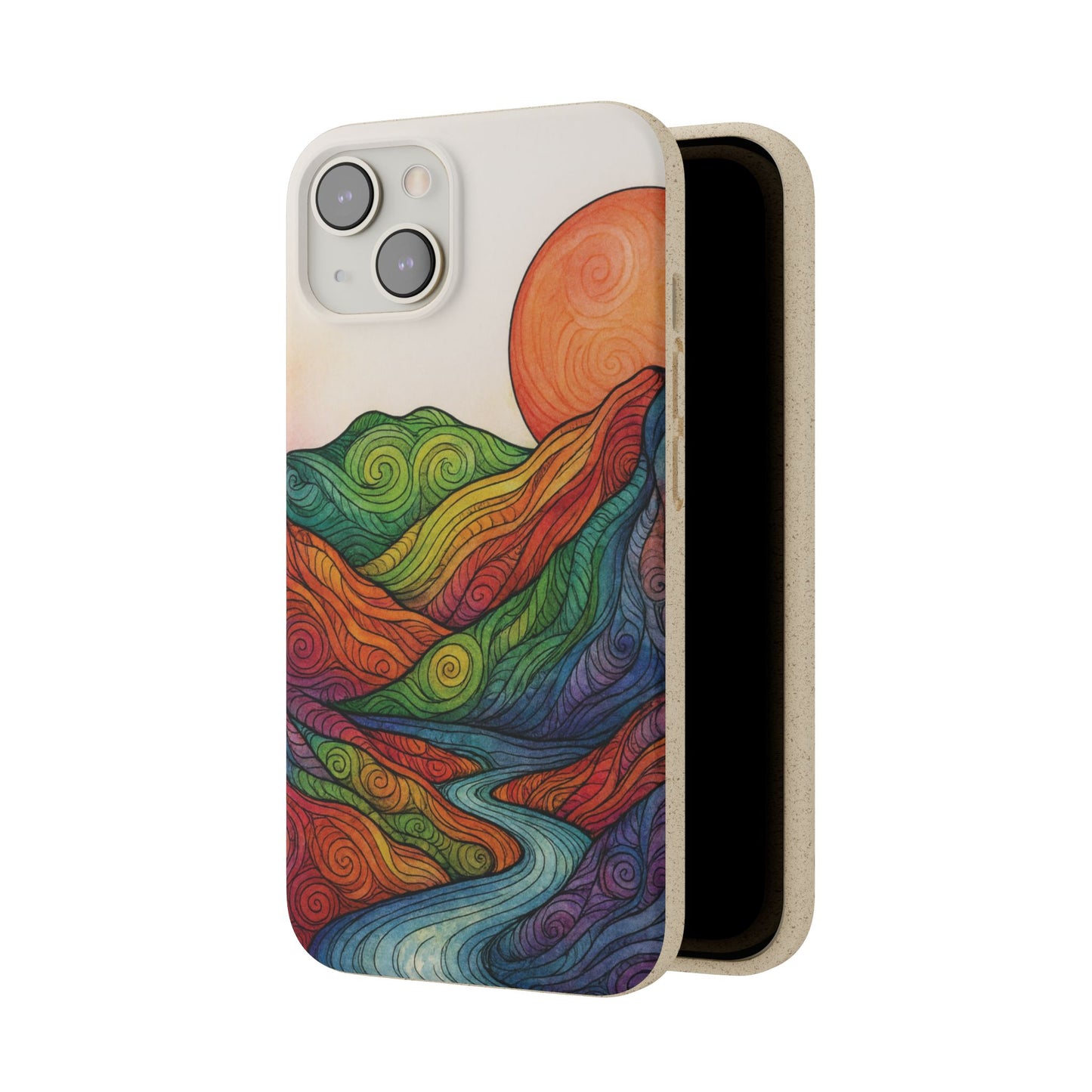 Watercolor Nature - Biodegradable Case