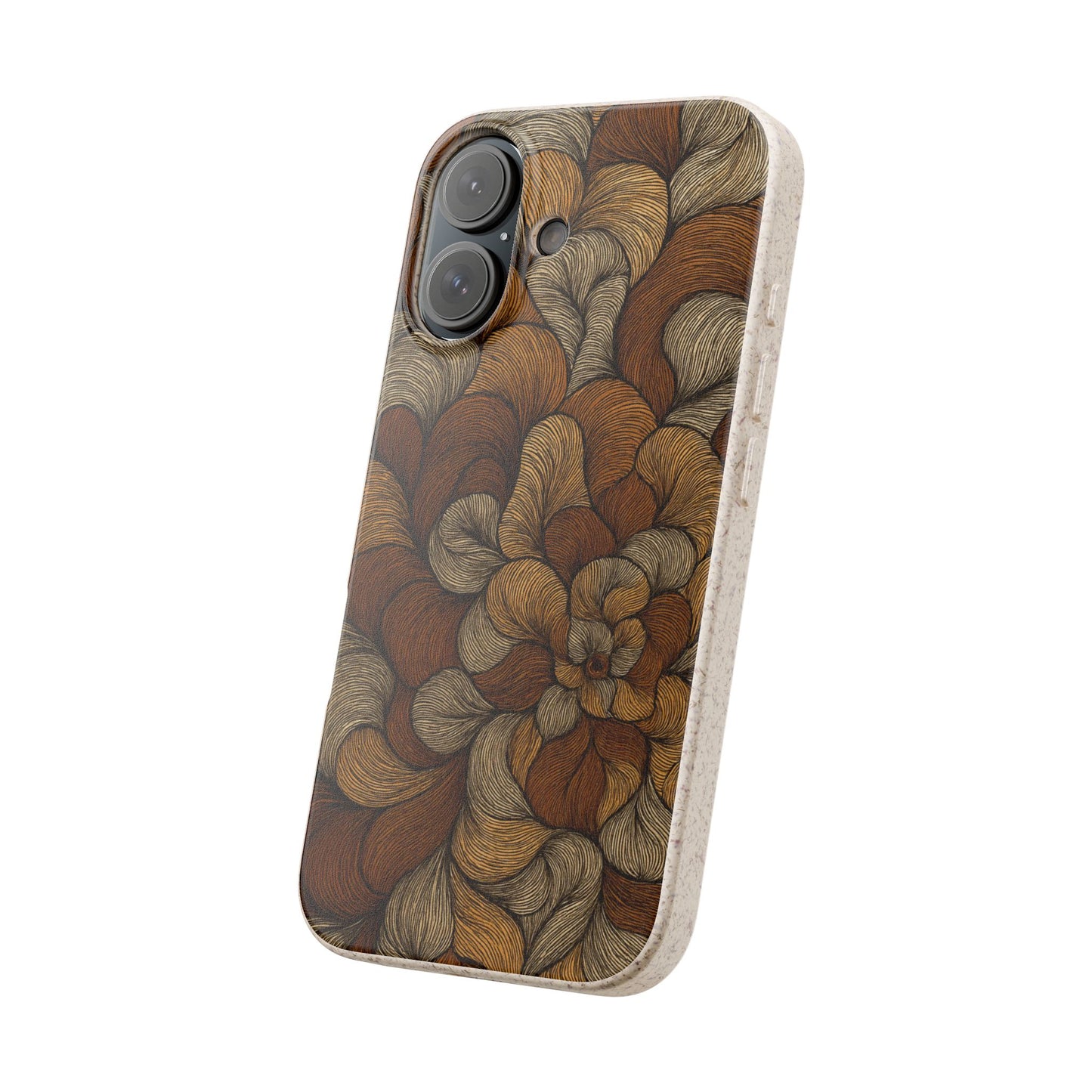 Earthy Mushroom Pedals - Biodegradable Case