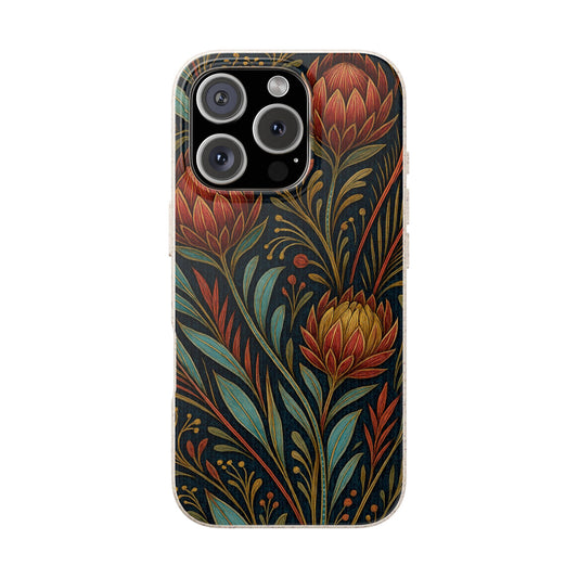 Sunburst Royal Flowers - Biodegradable Case