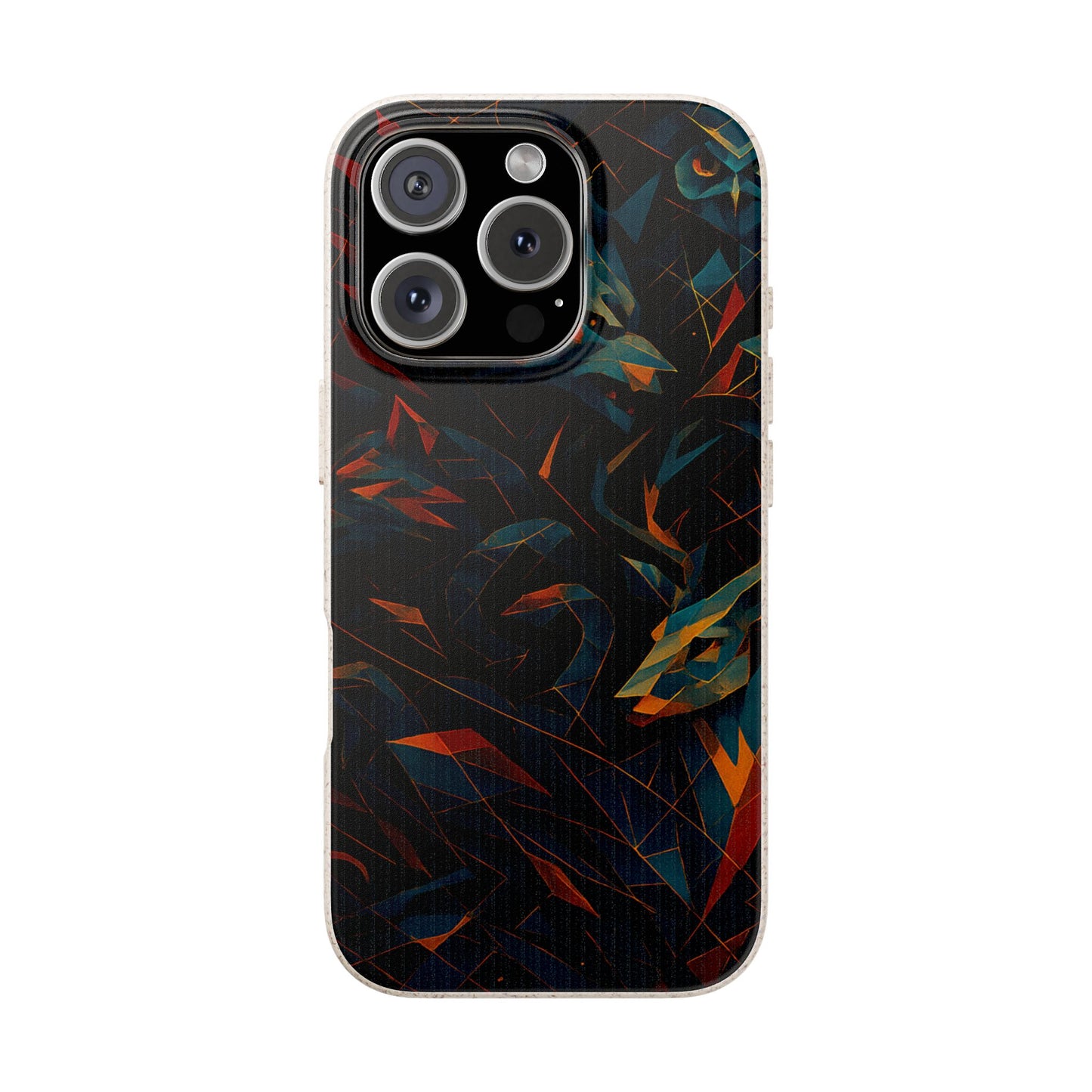 Geometric Shadow Animals  - Biodegradable Case