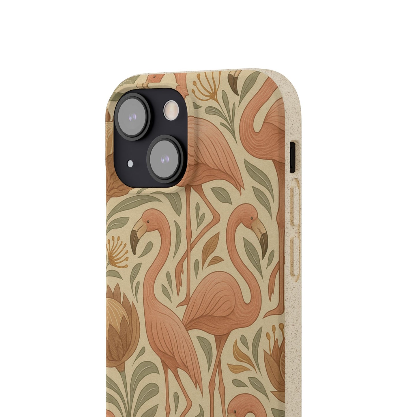Eco-Natural Flamingo - Biodegradable Case