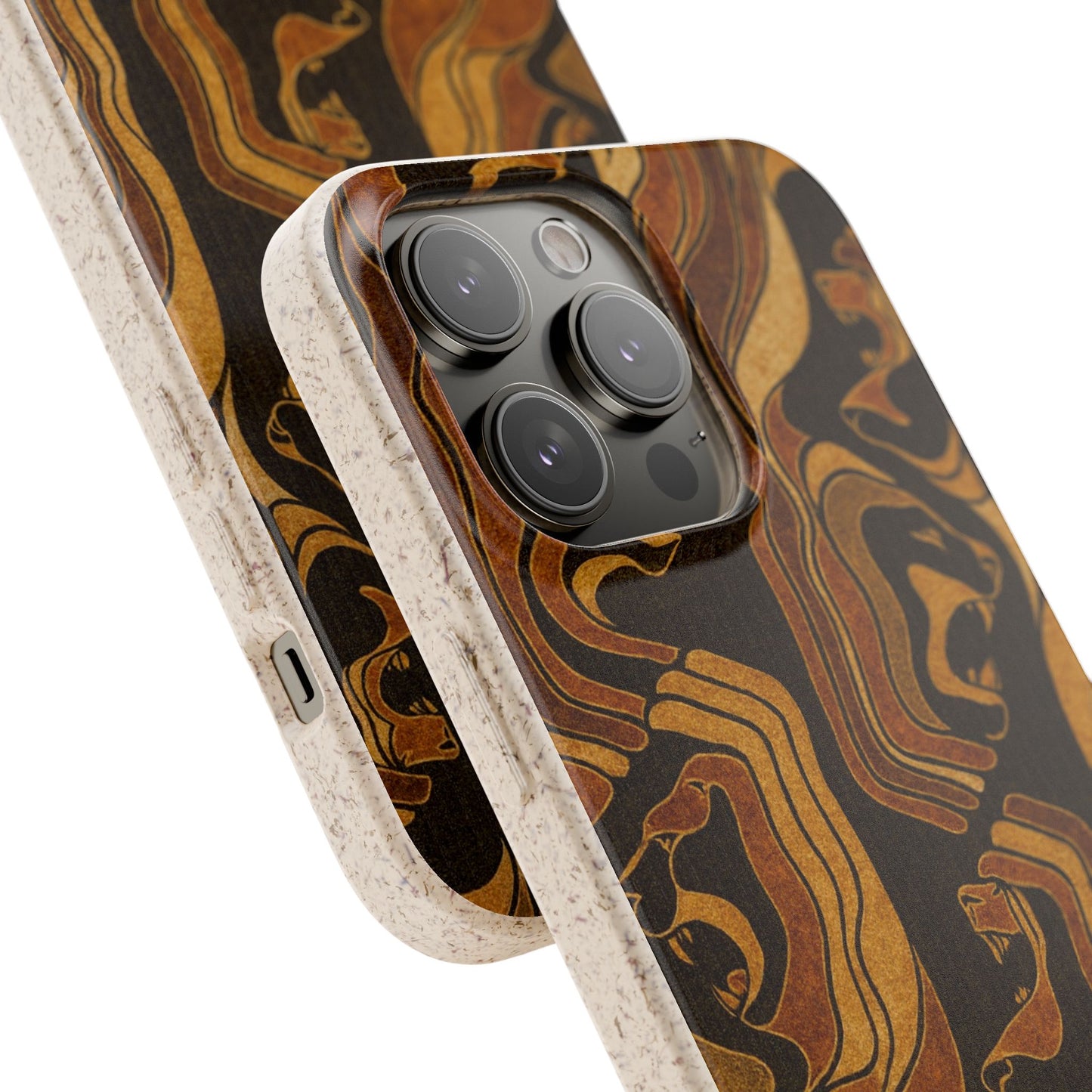 Wooden Wolves of Night - Biodegradable Case