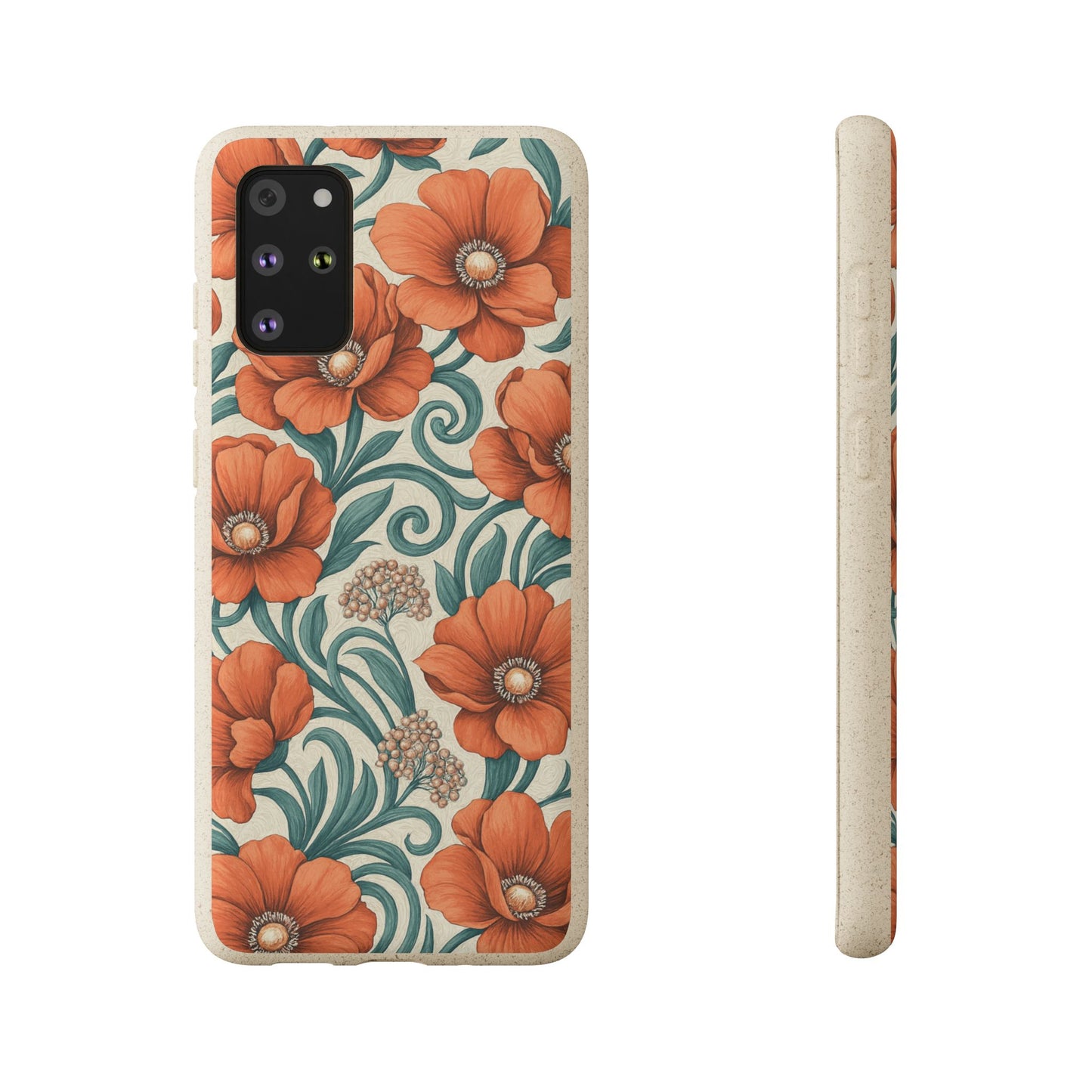 Floral Vines and Vibes - Biodegradable Case