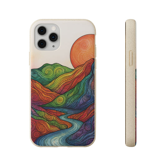 Watercolor Nature - Biodegradable Case