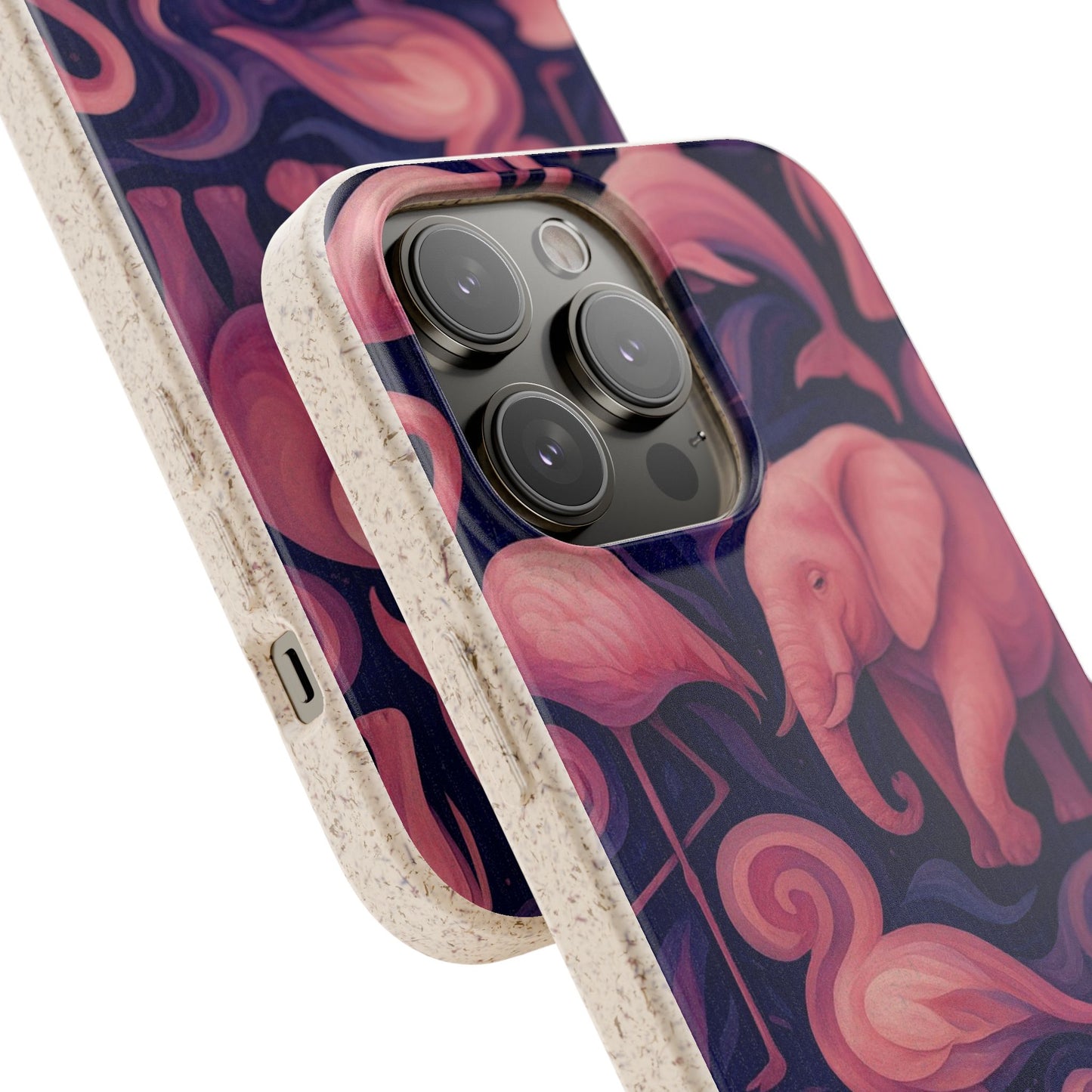 Pink Animalia - Biodegradable Case
