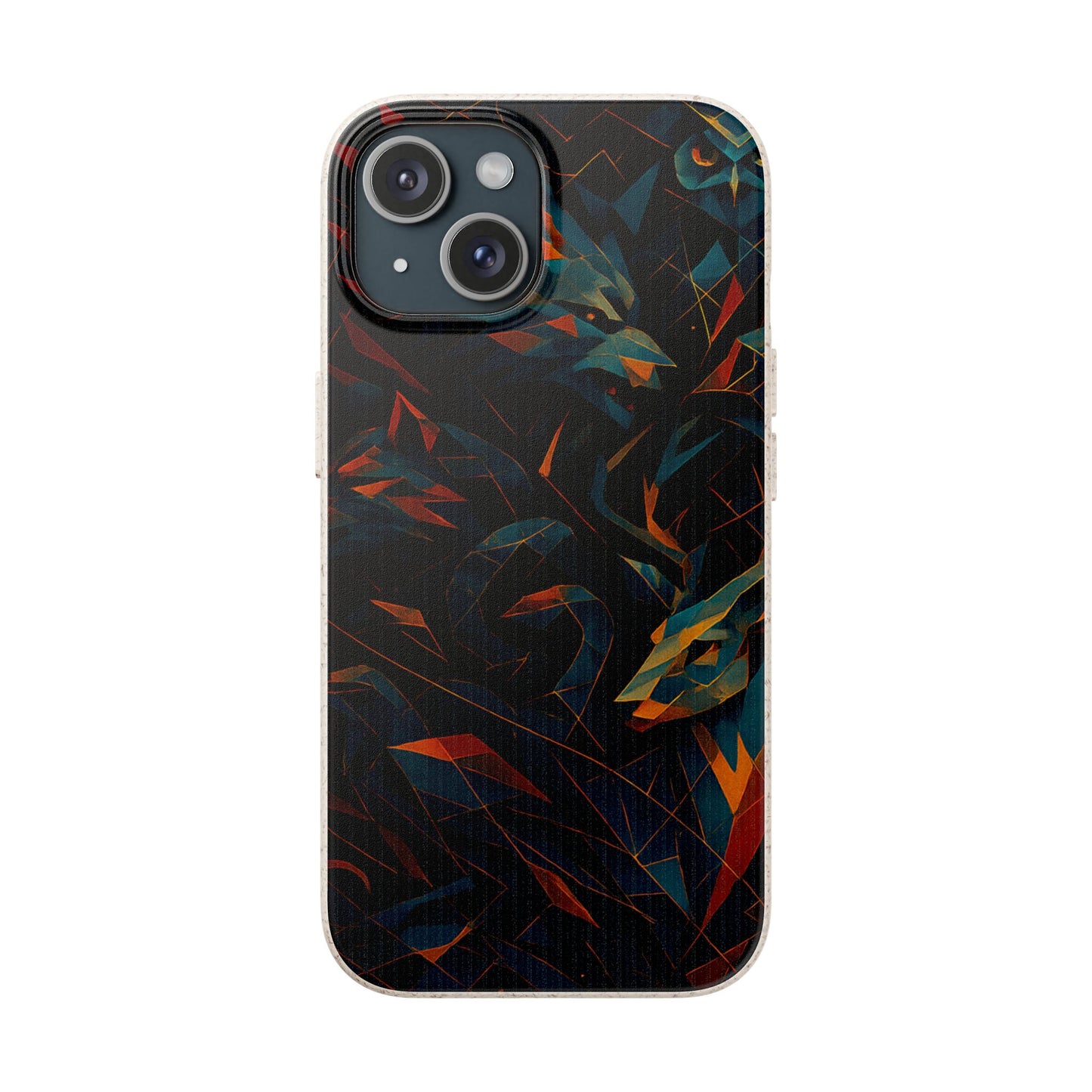 Geometric Shadow Animals  - Biodegradable Case