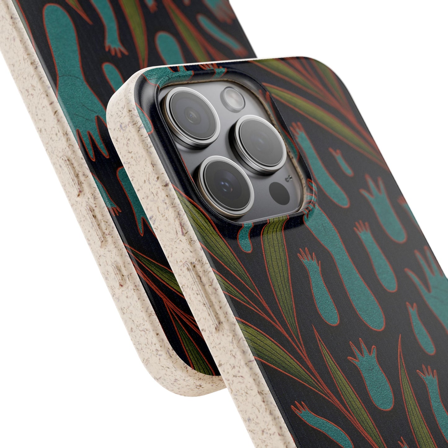 Handprints and Foliage - Biodegradable Case