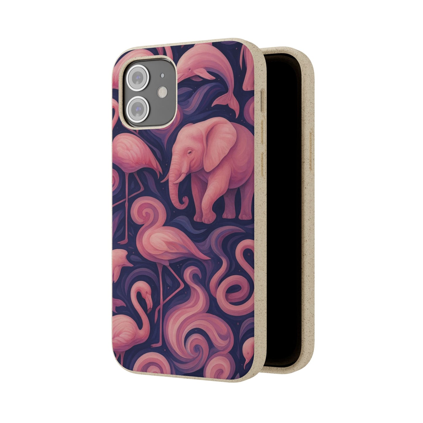 Pink Animalia - Biodegradable Case