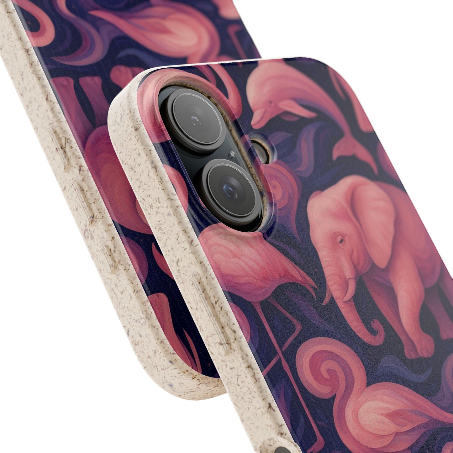 Pink Animalia - Biodegradable Case