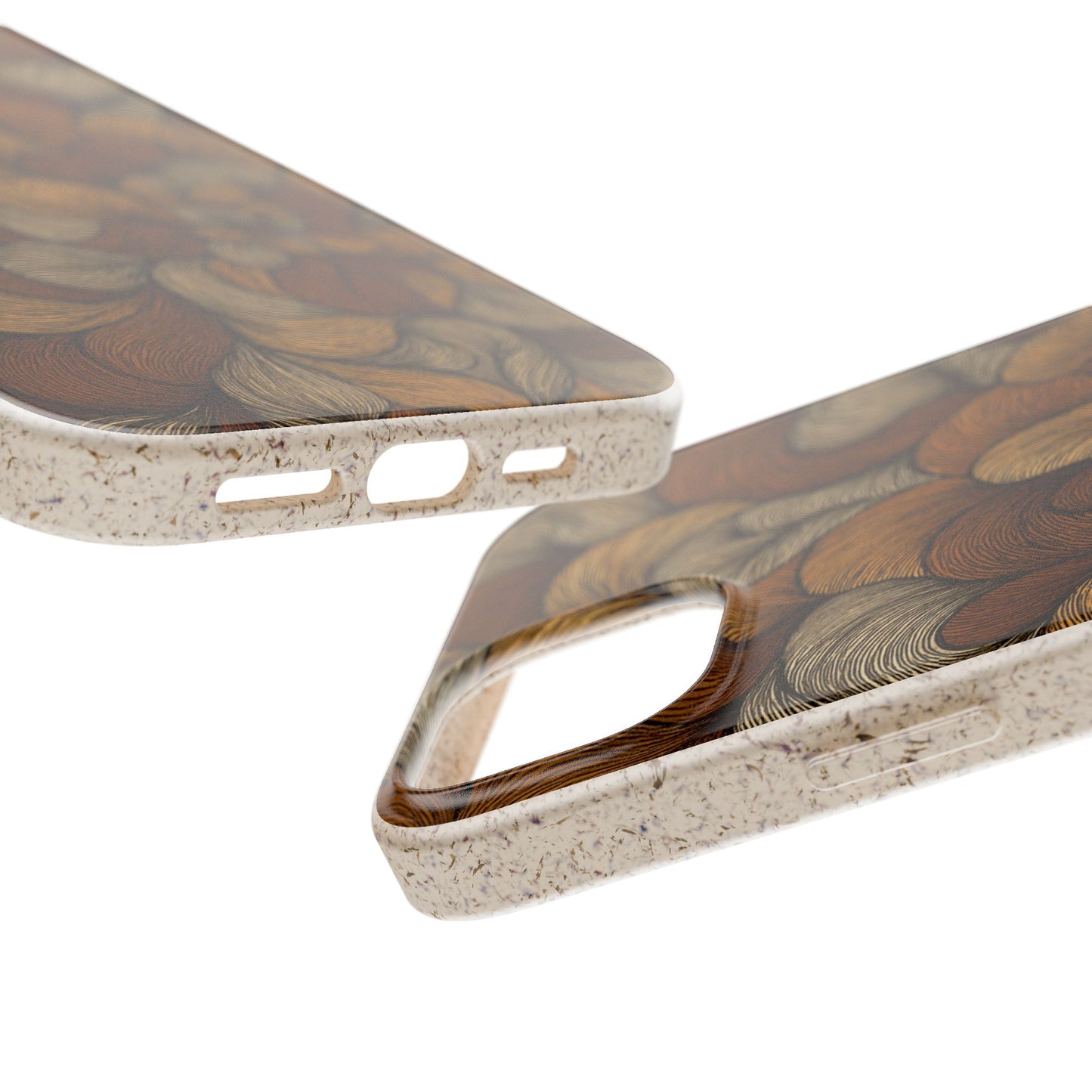Earthy Mushroom Pedals - Biodegradable Case