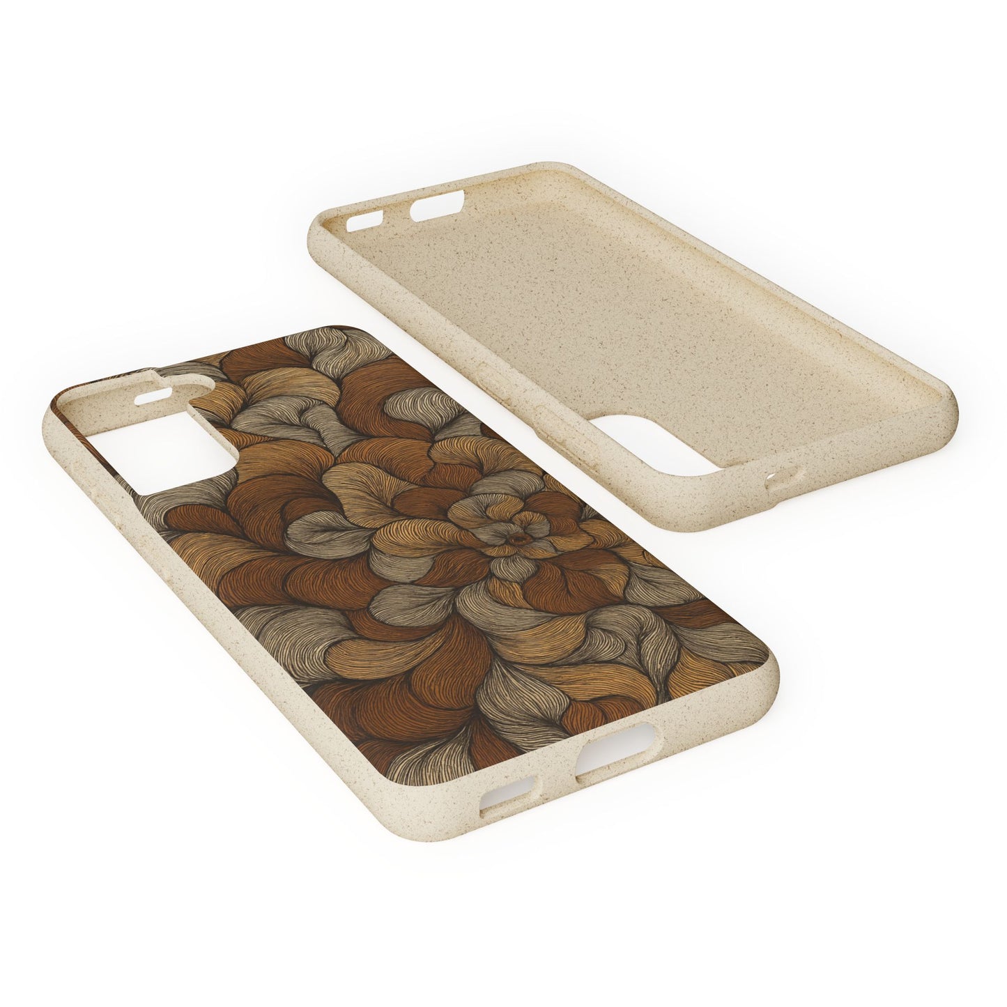Earthy Mushroom Pedals - Biodegradable Case