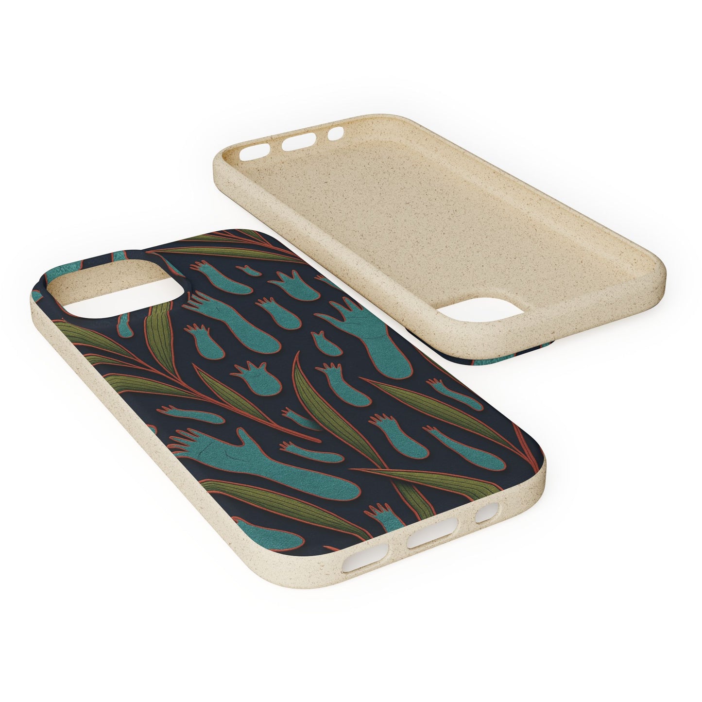 Handprints and Foliage - Biodegradable Case