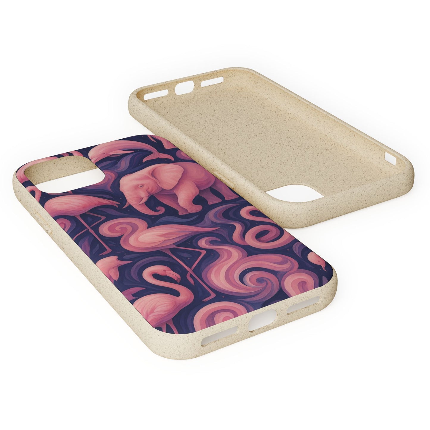 Pink Animalia - Biodegradable Case