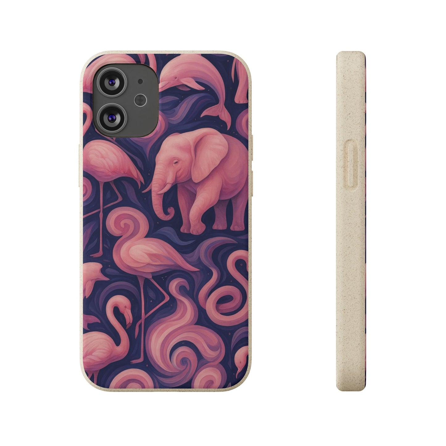 Pink Animalia - Biodegradable Case