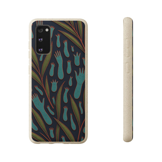 Handprints and Foliage - Biodegradable Case