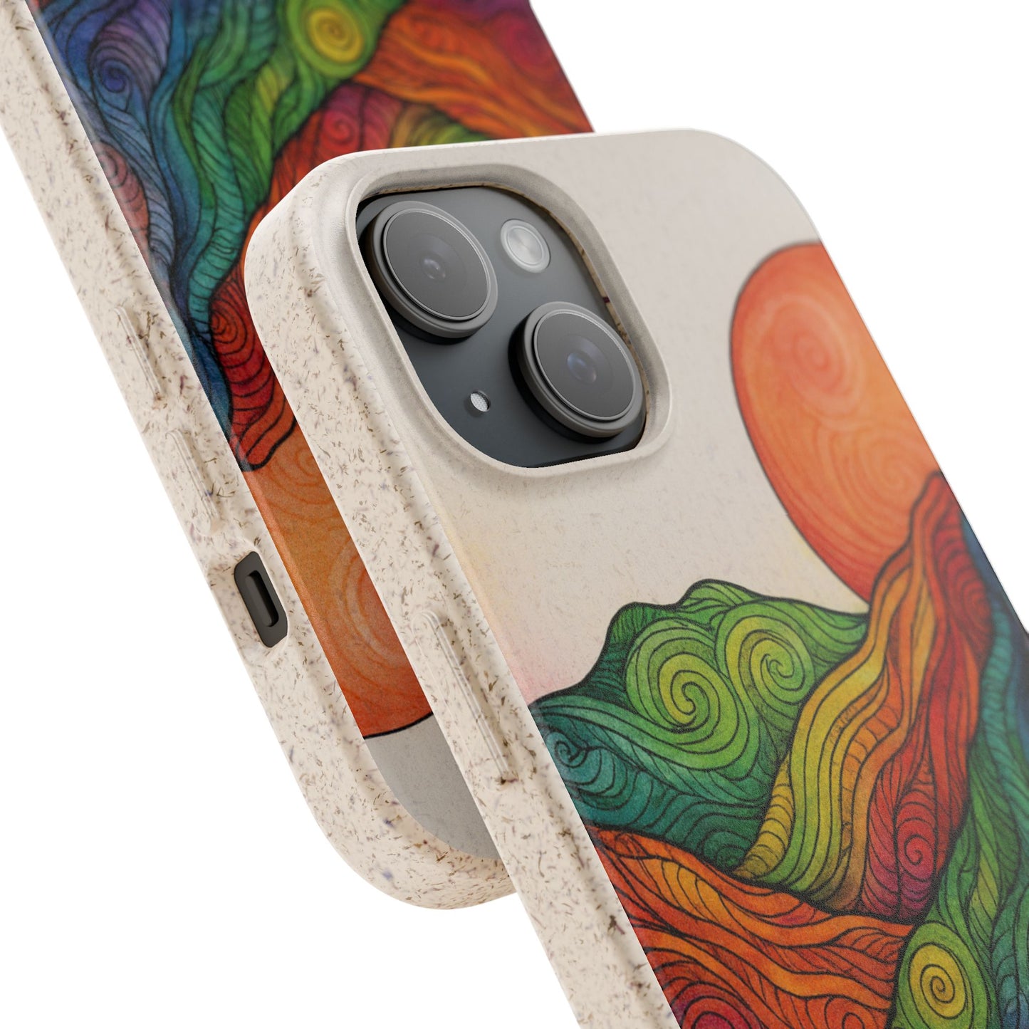 Watercolor Nature - Biodegradable Case
