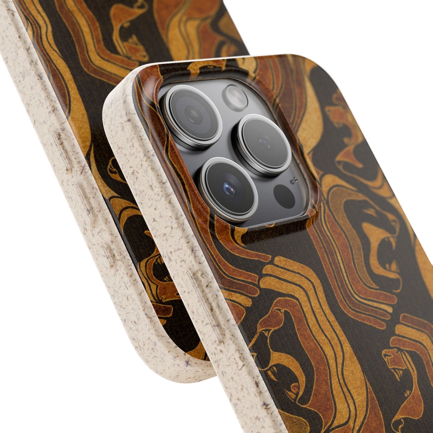Wooden Wolves of Night - Biodegradable Case