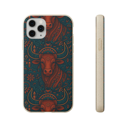 Ornamental Taurus Art - Biodegradable Case