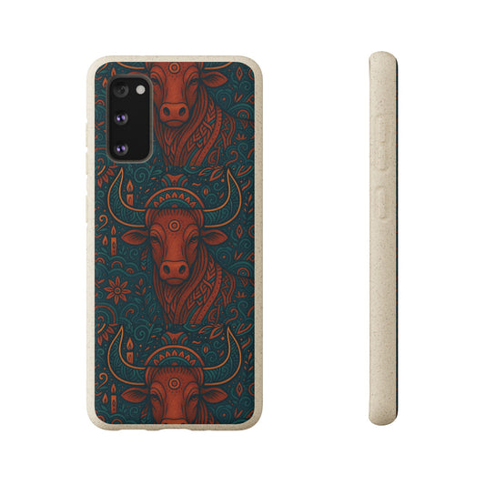 Ornamental Taurus Art - Biodegradable Case