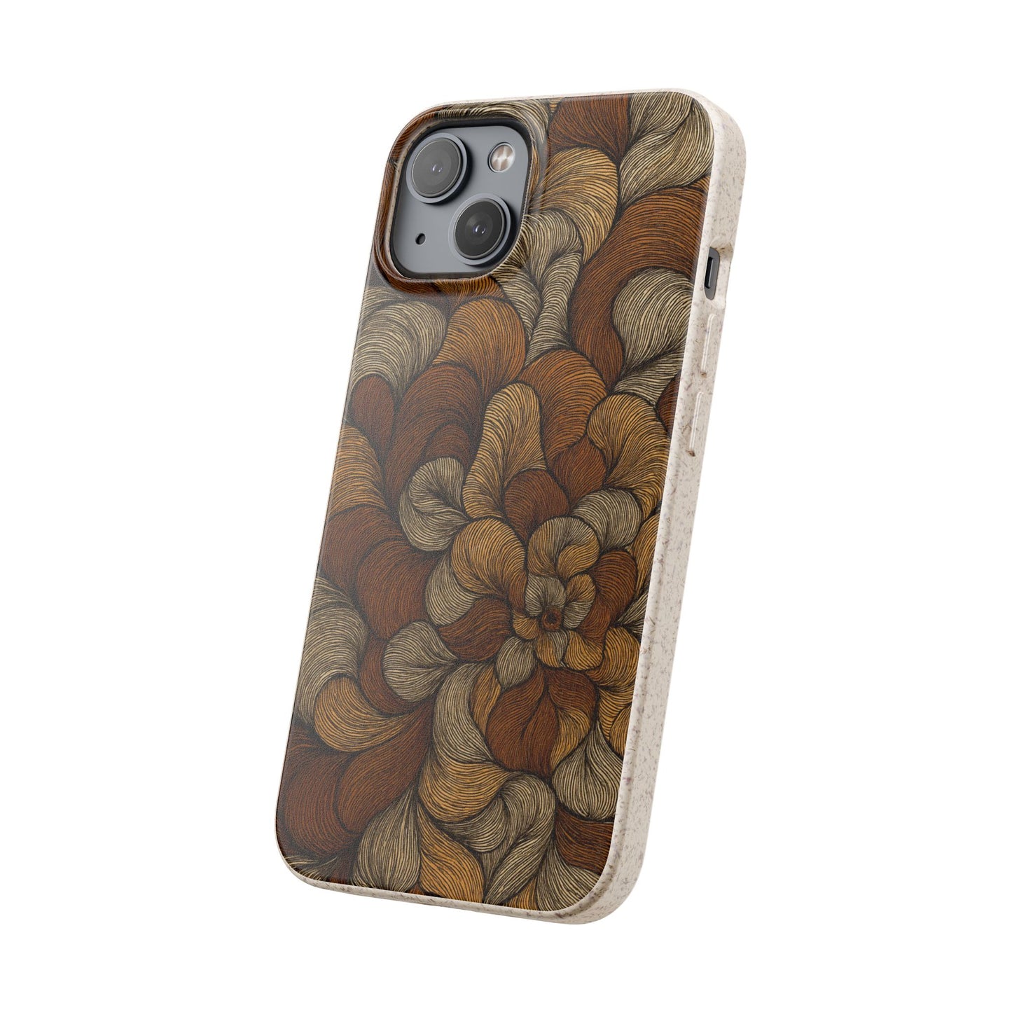 Earthy Mushroom Pedals - Biodegradable Case