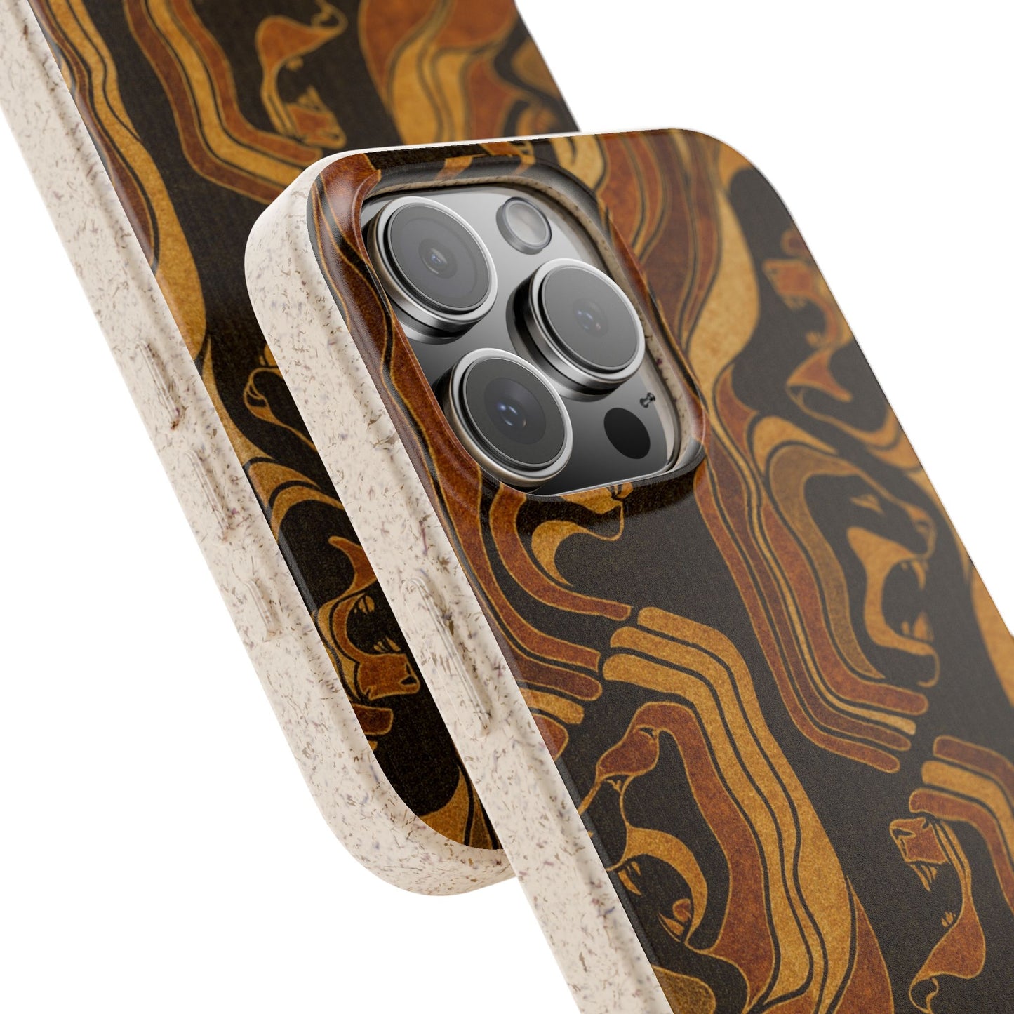 Wooden Wolves of Night - Biodegradable Case