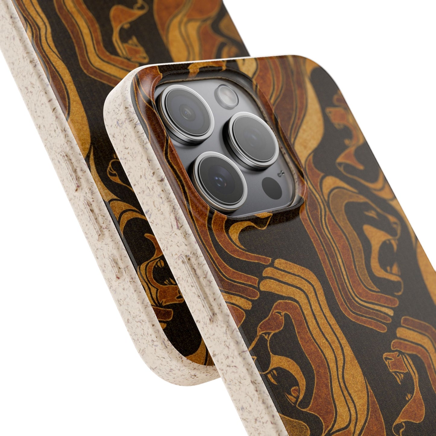 Wooden Wolves of Night - Biodegradable Case